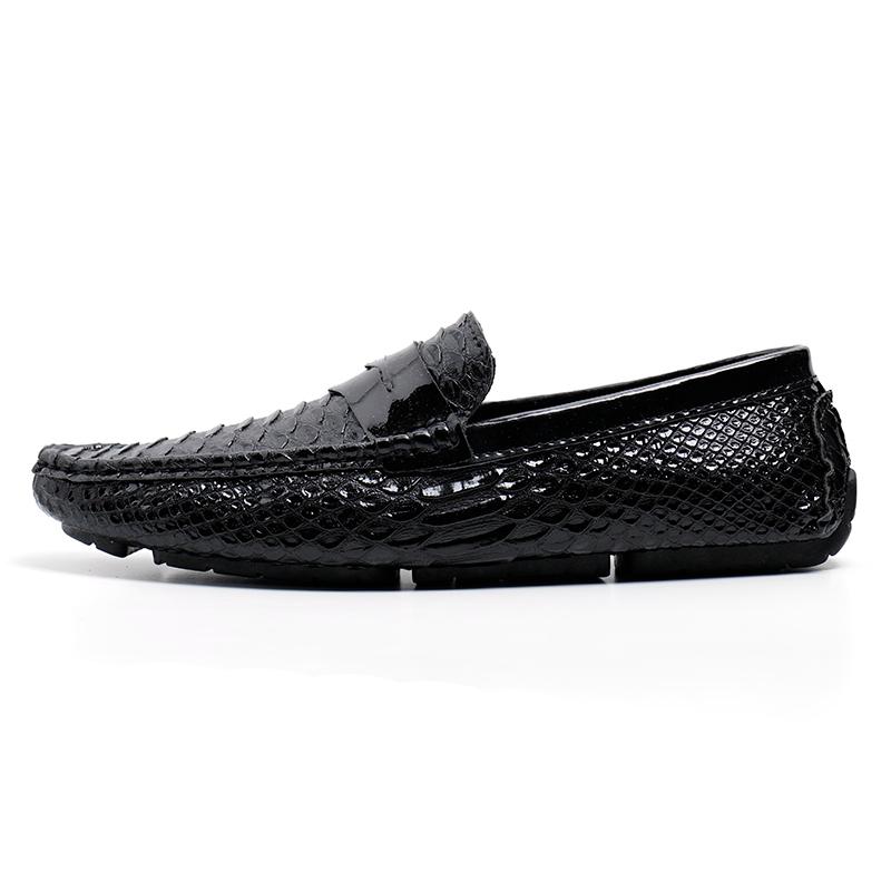Moda Abbinamento Colori Italiano Scarpe da Guida da Uomo Estive Mocassini Casual da Uomo Nuovi Fatti a Mano in Pelle Leggeri Slip-on Scarpe da Barca da Uomo