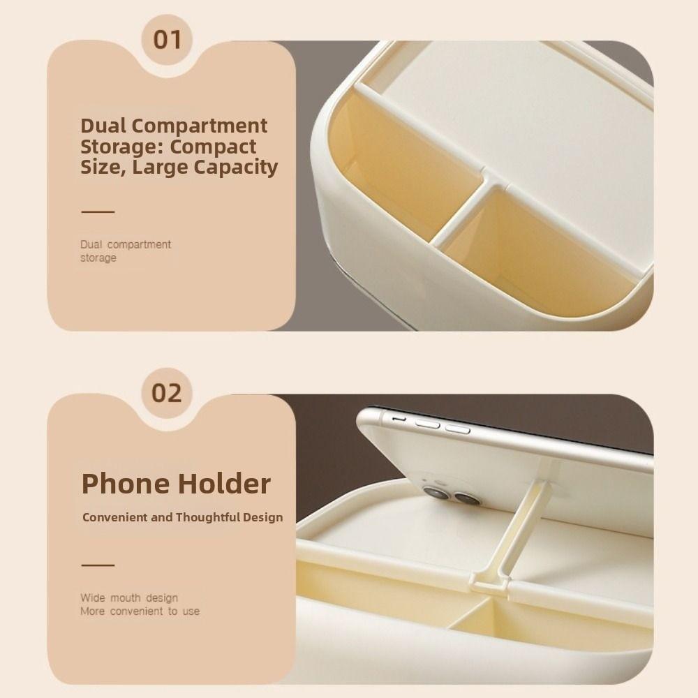 Multi-purpose Tissue Box Creative Paper Storage Box Desktop Decoration Napkin Holder  Toilet