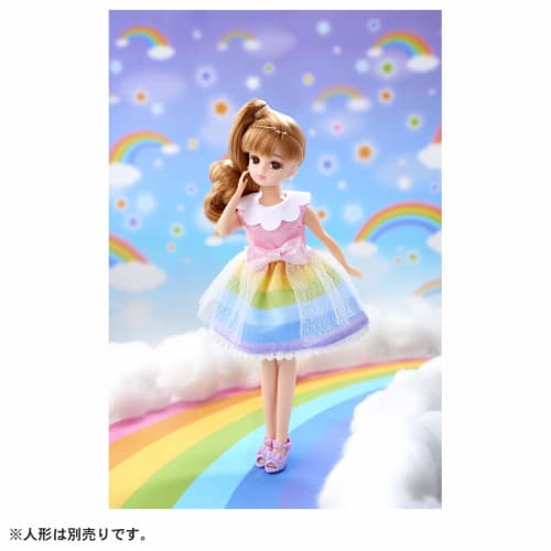 Licca-chan Dress LW-01 Rainbow Fantasy