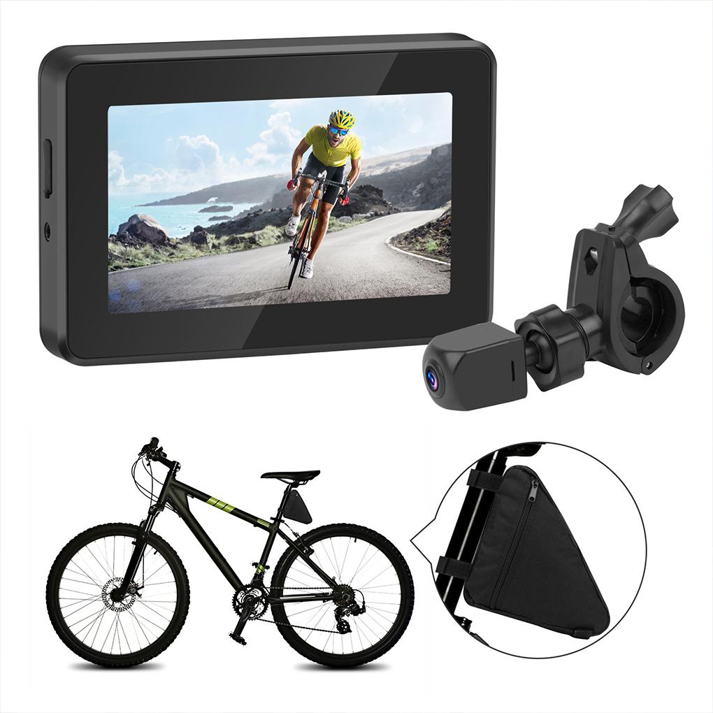 Adjustable Rear-view Camera For Road Bikes Easy Install Waterproof Bike Rear-view Camera Practical