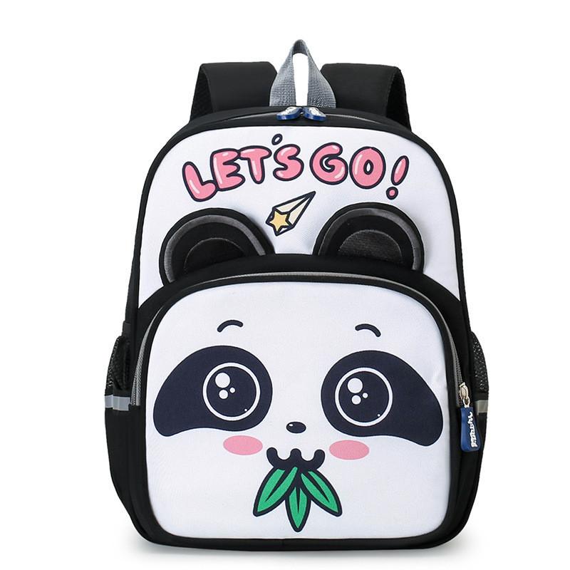 Lightweight And Spacious Children's School Backpack With Fun Animal Designs For Boys And Girls
