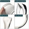Leather Carbon Fiber Car Steering Wheel Cover Car Accessories For Mercedes Benz AMG W204 W205 W212 W213 W222 x153 W176 W177 Keychain