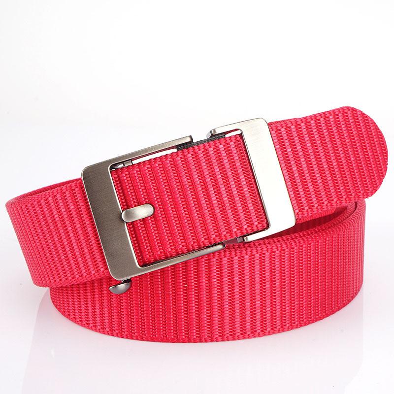 Unisex Belt Versatile And Slimming With Metal Buckle Belt Paired With Jeans
