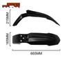 Motorcycle Front Fender Mudguard For mototec 72V Replacement Parts Electric Dirt Bike Ebike Modified Accessories High Quality