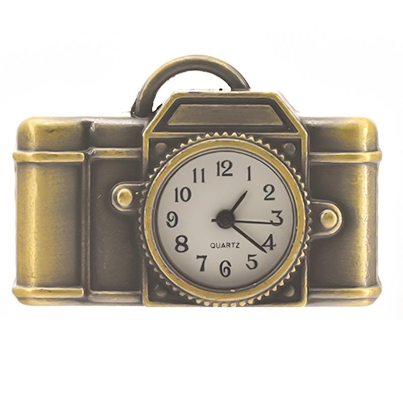 Antike Kamera Quarz-Ketten-Taschenuhr – Modisches und kreatives Design
