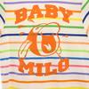 A Bathing Ape Border Kurzarm T-Shirt KURZ Weiß System Damen Gebraucht