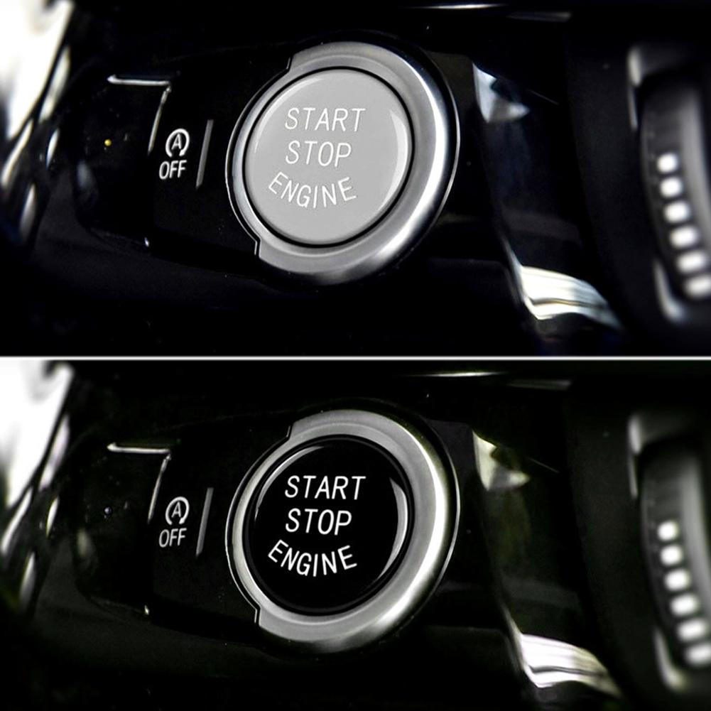 3 ks Tlačítko startování motoru Vyměnit kryt Vypínač Příslušenství Dekor Fit pro BMW E87 E60 E83 E84 E89 pro BMW E90 E91 E92 E93