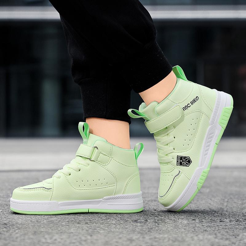 Children's Fashion Thick Bottom High Top Casual Board Shoes Outdoor Casual Sports Shoes 28-39