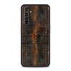 Soft TPU For Realme 11 10 9 Pro Plus GT2 GT3 GT5 C21 C25 C35 C53 C55 C67 Pro Phone Case Vintage Industrial Style Rusty Pattern