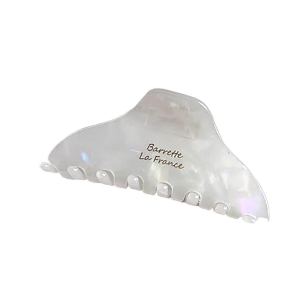 Hairdress Large Size Hair Claw 10.5CM Acetate Hair Clip Red Hair Barrettes Girls Women