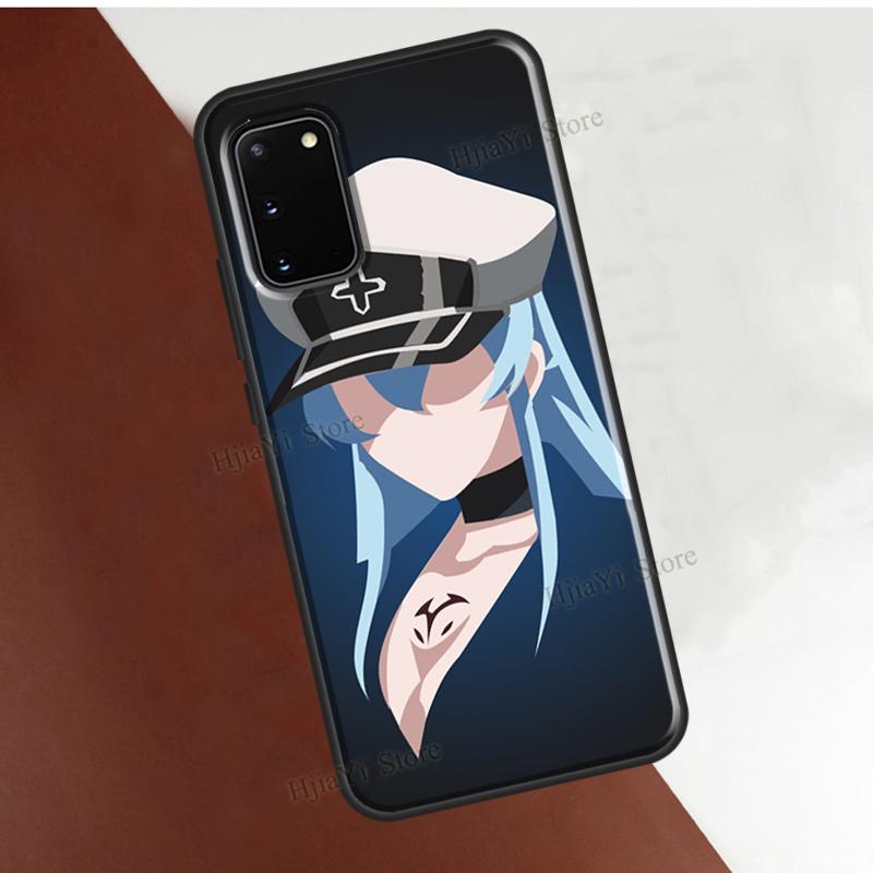 Esdeath Akame Ga Kill Anime Cover For Samsung Galaxy S22 Ultra S21 S20 FE Note 20 S8 S9 S10 Note 10 Plus Phone Case