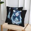 Halloween Film Corpse Bride Ghost Tim Burton 2 Pcs Square Pillowcase Pillow Cover Cushion Throw Pillow For Home Living Room