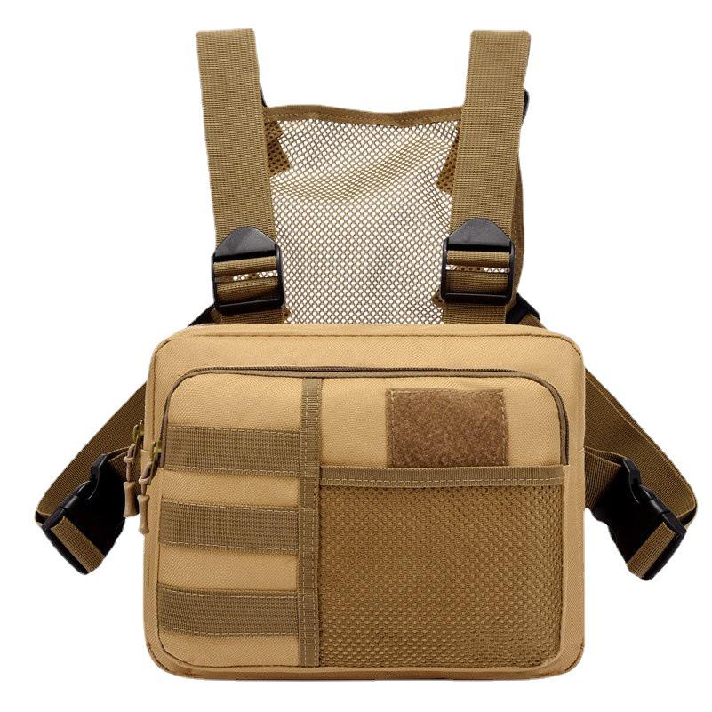 Camouflage Tactical Chest Vest Backpack for Running and Sports