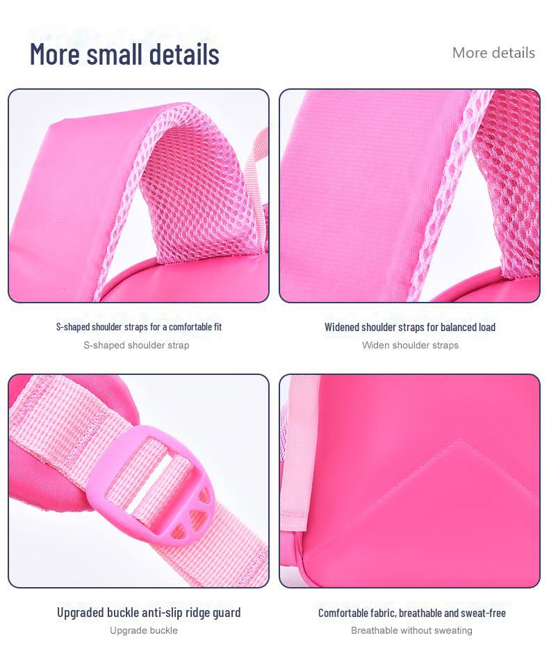 Wodoodporny plecak z kreskówkowym motywem o dużej pojemności dla uczniów szkół podstawowych (Klasy 1-6) - Lekka konstrukcja dla chłopców i dziewcząt