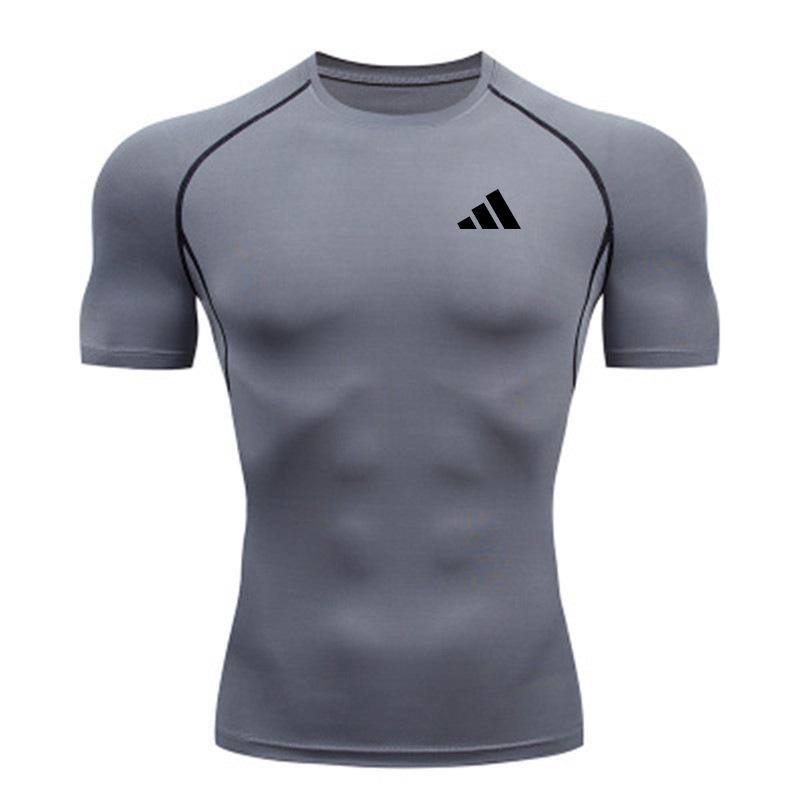 Camiseta de Compresión Anime Gimnasio Secado Rápido para Hombre Y2K