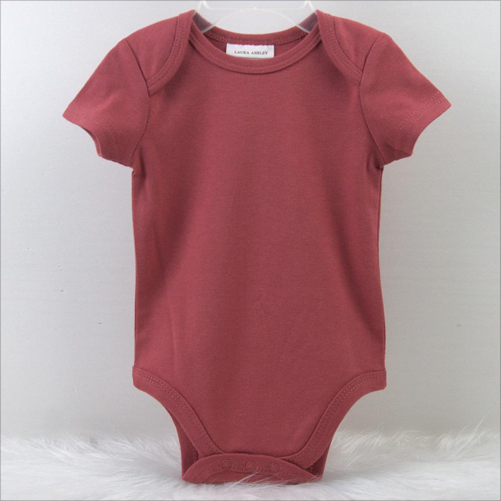Nieuwgeboren Katoenen Driehoek Baby Bodysuits om te Kruipen