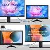 Showscren Mobiler Monitor 14 Zoll Touchpanel-Monitor 1920x1080P HDR Kleiner Monitor mit Kompatibel mit HDMI/USB-C Eingebauter Lautsprecher, PC/Laptop/Mobiltelefon