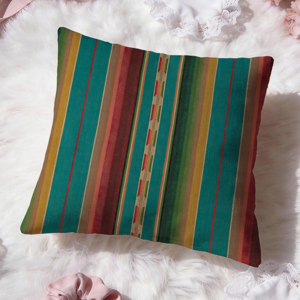 Artistic Background Patterns Cushion Cover Premium Comfort Reversible Pillow Cove Two In One Design for Any Room Car Interior