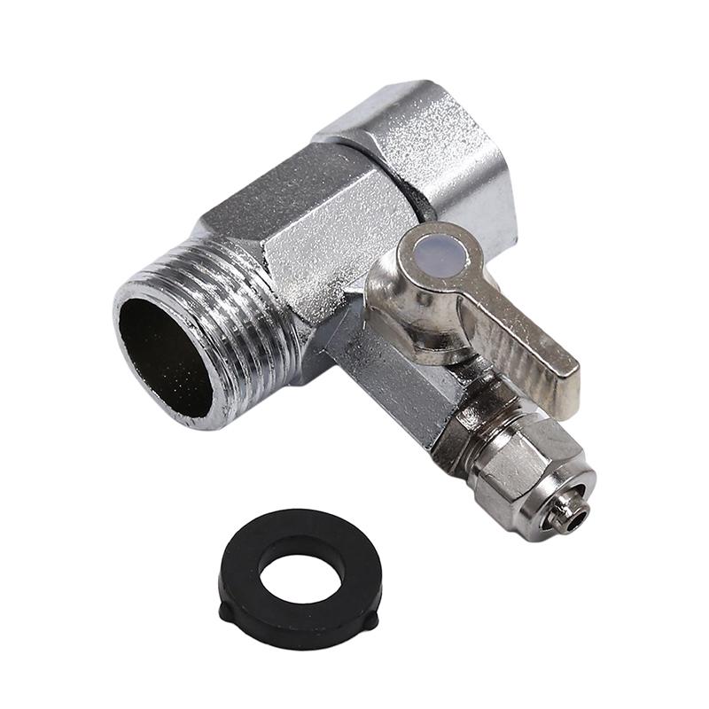 

Water Inlet Tee Two-piece Universal Joint Integrated Water Inlet Tee Ball Valve Switch Faucet Joint Water Purifier Accessories
