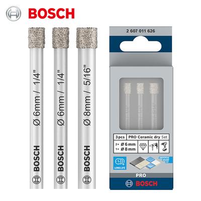 Professional Series Brazed Diamond Tile Dry Drill Bit with Cooling Wax Ceramic Drill Bits