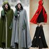 Naiste Trench Mantel Avatud ees kardigan jakk Mantel Cape Cloak Poncho Plus