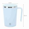 Self Stirring Coffee Mug USB Rechargeable Magnetic Insulated 304 Stainless Steel 350ml Automatic Mixing Coffee Cup for Hot Chocolate Milk