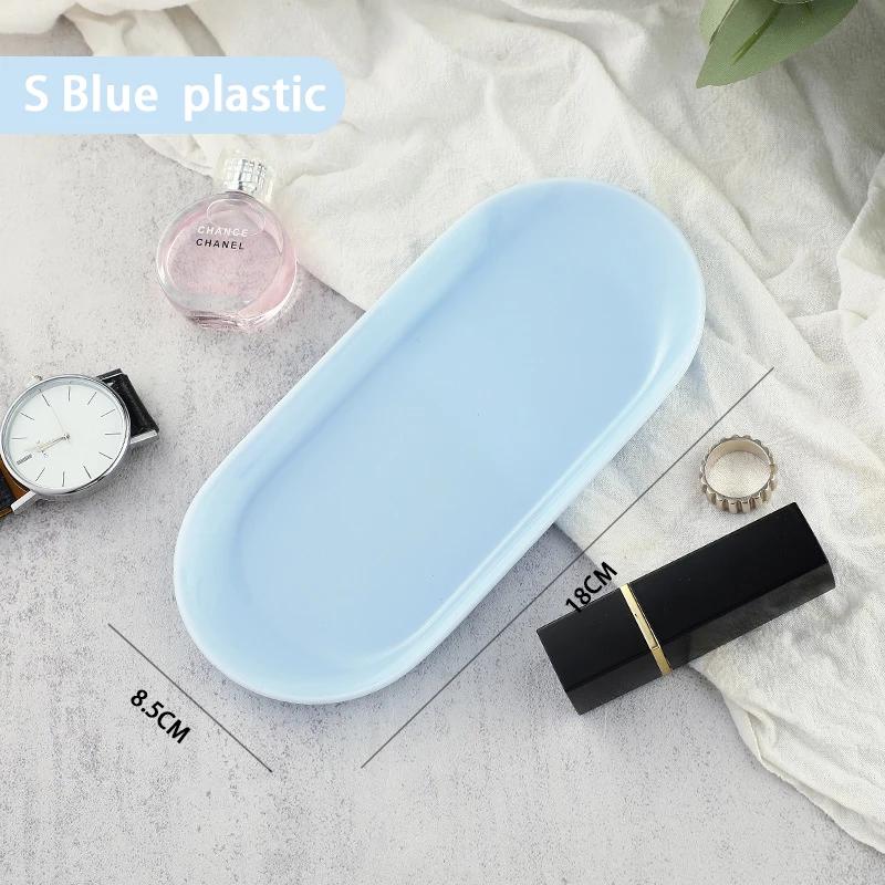 Modern Simple Stainless Steel Metal Water Drop Multi-shape Snack Tray Storage Jewelry Storage Metal Decoration Storage Organizer