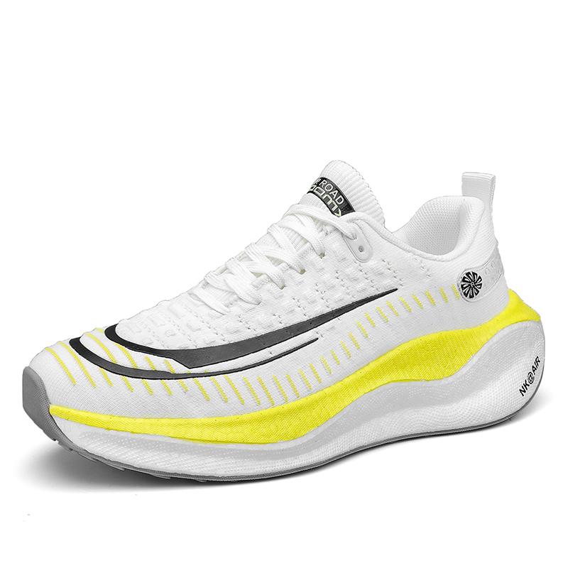 

Высококачественные кроссовки, модные мужские сетчатые дышащие повседневные туфли, новые износостойкие и нескользящие кроссовки на толстой подошве 35