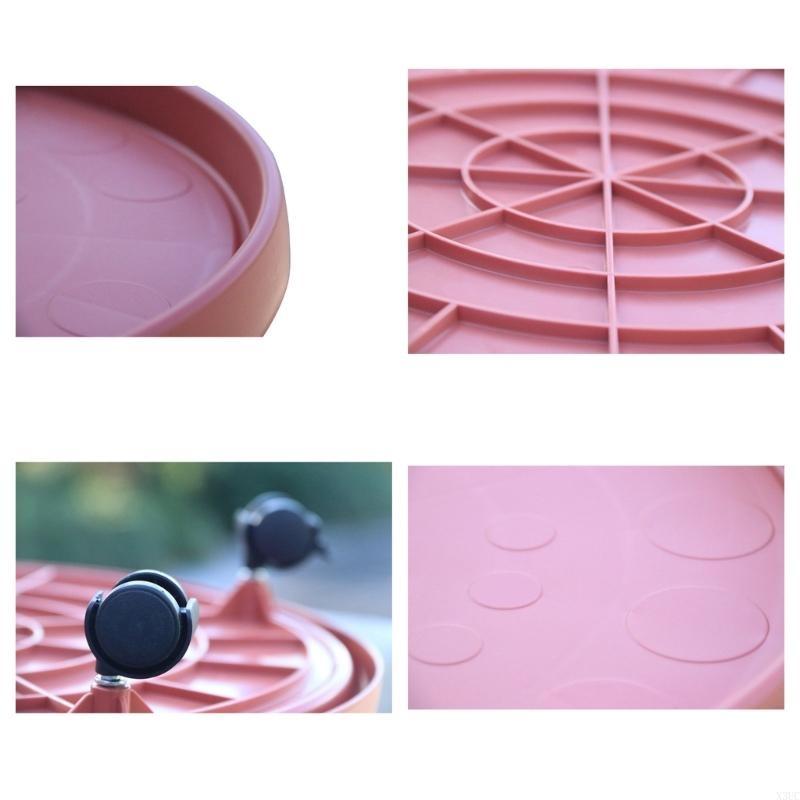 Plant Stand with Rolling Plant Stand Flower Pots Mover Planter Caddies X3UC