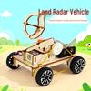 Battlefield Radar Vehicle Wooden Assembly Kit for Kids - STEM Educational Science Experiment.