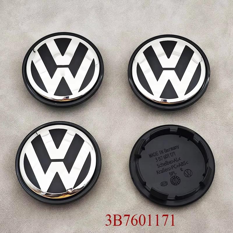 

VW GTI GOLF 2026 Hot For VW VOLKSWAGEN 40pcs ABS 56mm 63mm 65mm Car Wheel Center Rims Caps For Volkswagen VW Golf R GTI Passat B