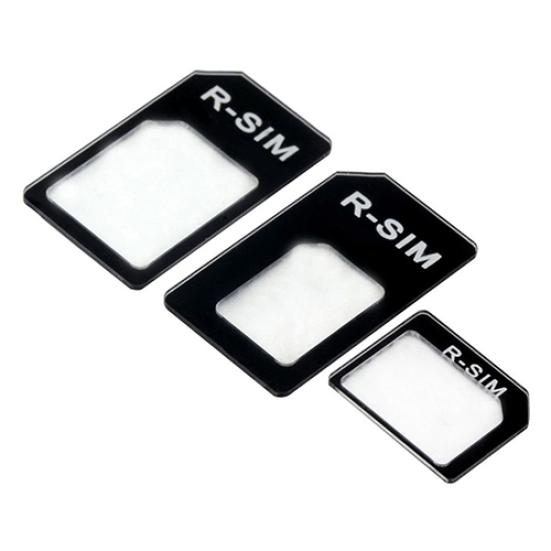 3 v 1 NanoSIM karta na Micro SIM kartu na Standardní SIM kartu Adaptér Konvertor