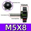 Adjustable Plum Blossom Plastic Head Star Handle Screw Bolt