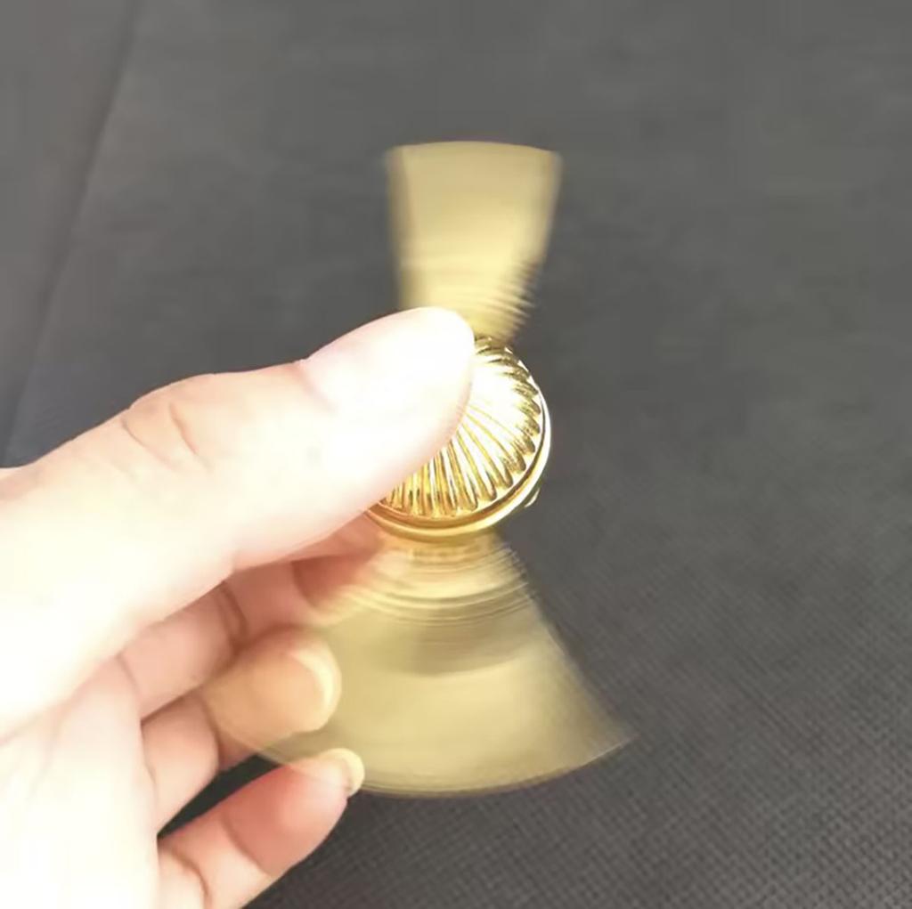 1pc Funny  Toys Metal Anti Stress Hand Spinner Toys Spinning Gyro Finger Rotation Gyroscope Toy for Kids Adult Gifts