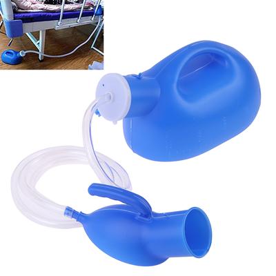 2000 ml tragbare Urinal-Pipi-Flasche mit Rohr, Krankenhaus, männliches Töpfchen, Outdoor, Camping
