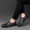 Genuine Leather Shoes Men'S Business Shoes Soft Sole Male Casual Shoes Black Loafers Men Non-Slip Sneakers Man Brand Dress Shoes
