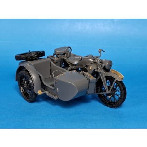 Passion Models 1/35 KS600 Sidecar Etching & 3D Detail Up Set (for Tamiya) Plastic Model Parts P35-180 (Military Vehicle)