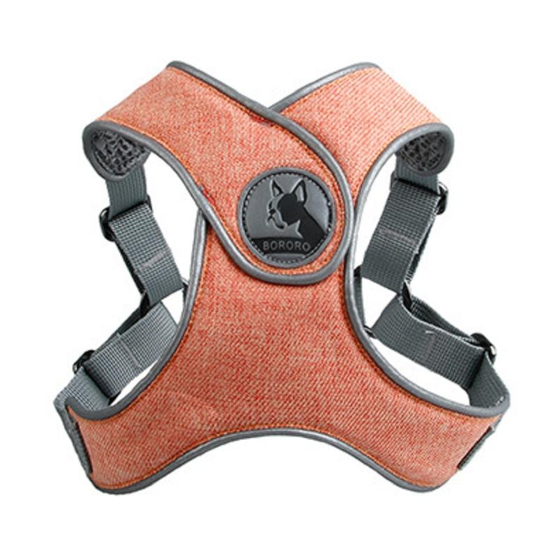 Classic Reflective Dog Harness Vest Soft Mesh Pet Harnesses Breathable Step-in Pet Strap For Small Medium Large Dogs Pitbull