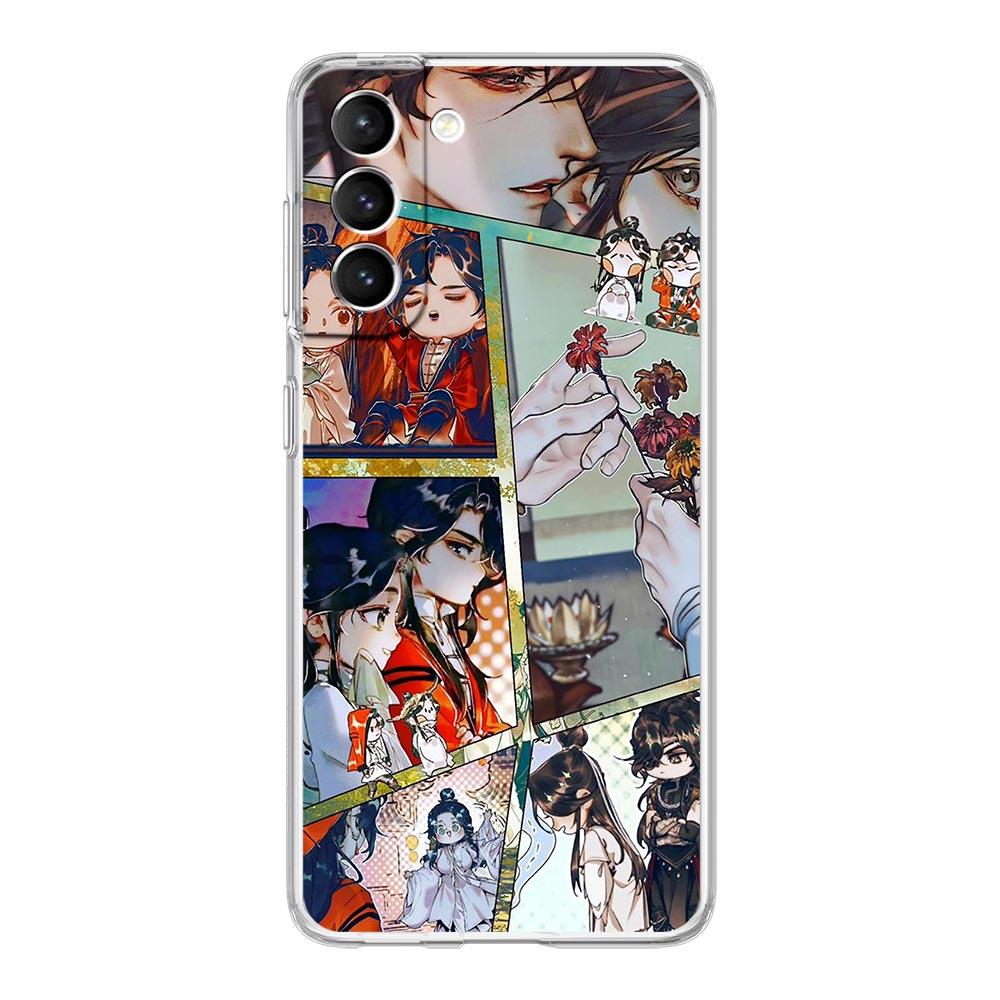 Himmelsamt Segen Chinesische Handyhülle Für Samsung Galaxy S23 Ultra S22 5G S20 S21 FE 5G S10E S9 S8 S10 Plus Klare Hülle
