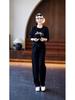 Women's Autumn 2025 Stylish Casual Sportswear Set: Age-Reducing Hoodie & Slimming Wide-Leg Pants.