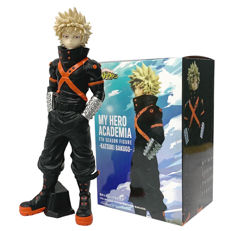 In Stock  My Hero Academia Midoriya Izuku/Bakugou Katsuki/Todoroki So Figure Anime Model Dolls Toy Gift