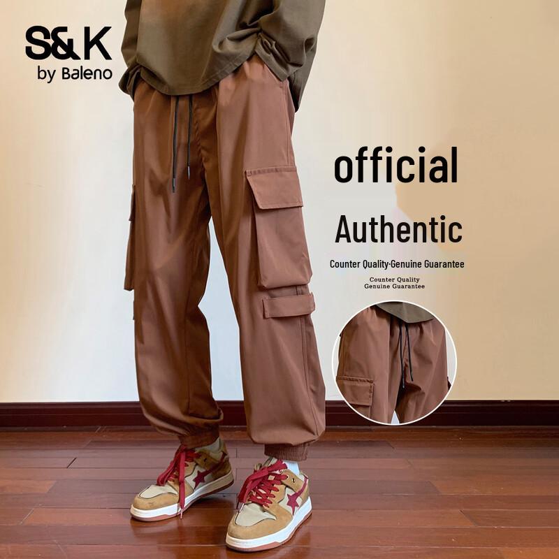 Baleno Men s S&K Series Drawstring Cargo Pants M