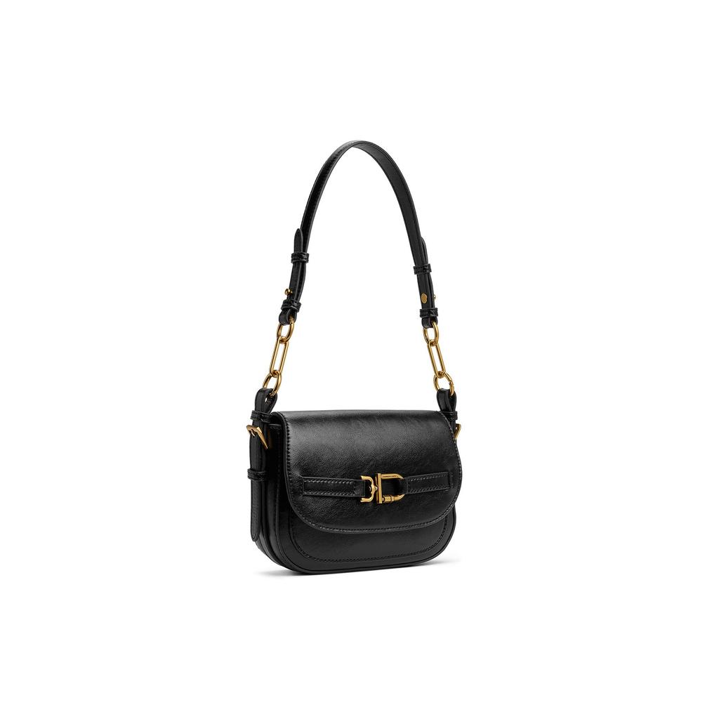 Charles & Keith Summer Minimalist Crossbody Bag Women bags Chocolate Black Cream CK2-80671870