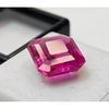9-10 Ct Natural Pink Sapphire Square Cut Fabulous Certified Loose Gemstone