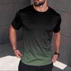 Men Fashion Short Sleeve 3d Print T Shirt Round Neck Summer Plus Size Tees