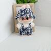 17CM Doll Clothes for Labubu Cute Doll Denim Set for Labubu Dolls Accessories Dress Up Clothes for Labubu Plush Doll (NO Doll)