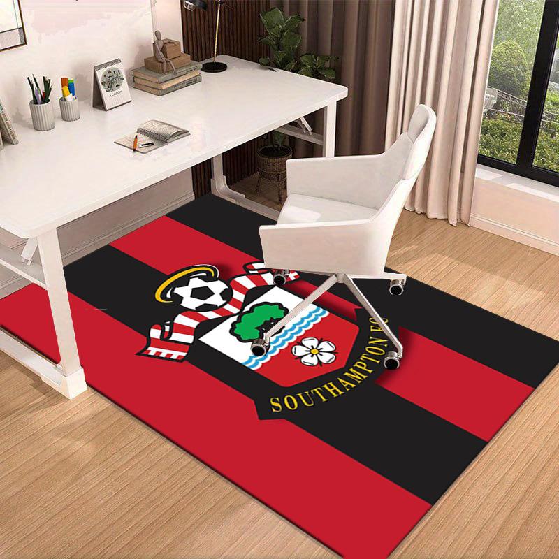 Fc Crest Design Printed Area Rug for Office, Chair Rug, Decorative Carpet Floor Mat, Large Size Fan gifts Christmas gifts
