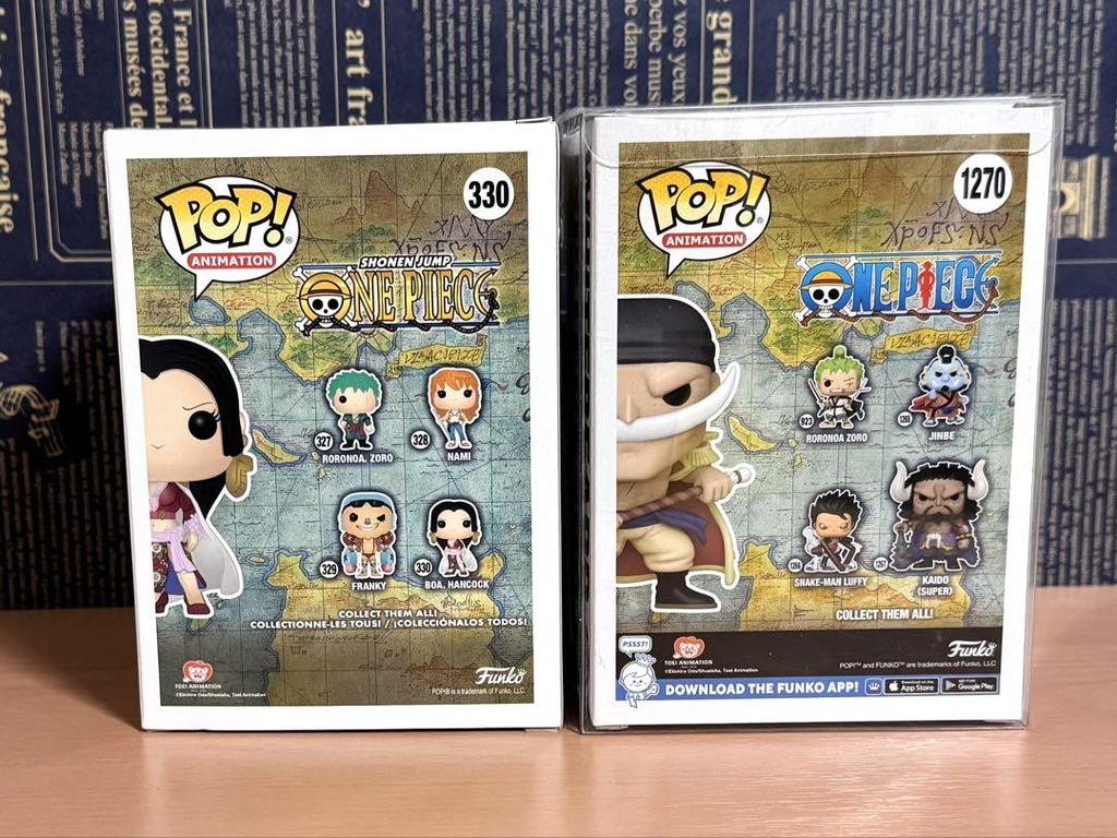 [USED] funko pop One Piece Whitebeard Hancock