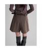 8SECONDS Suede Belted Skirt Beige