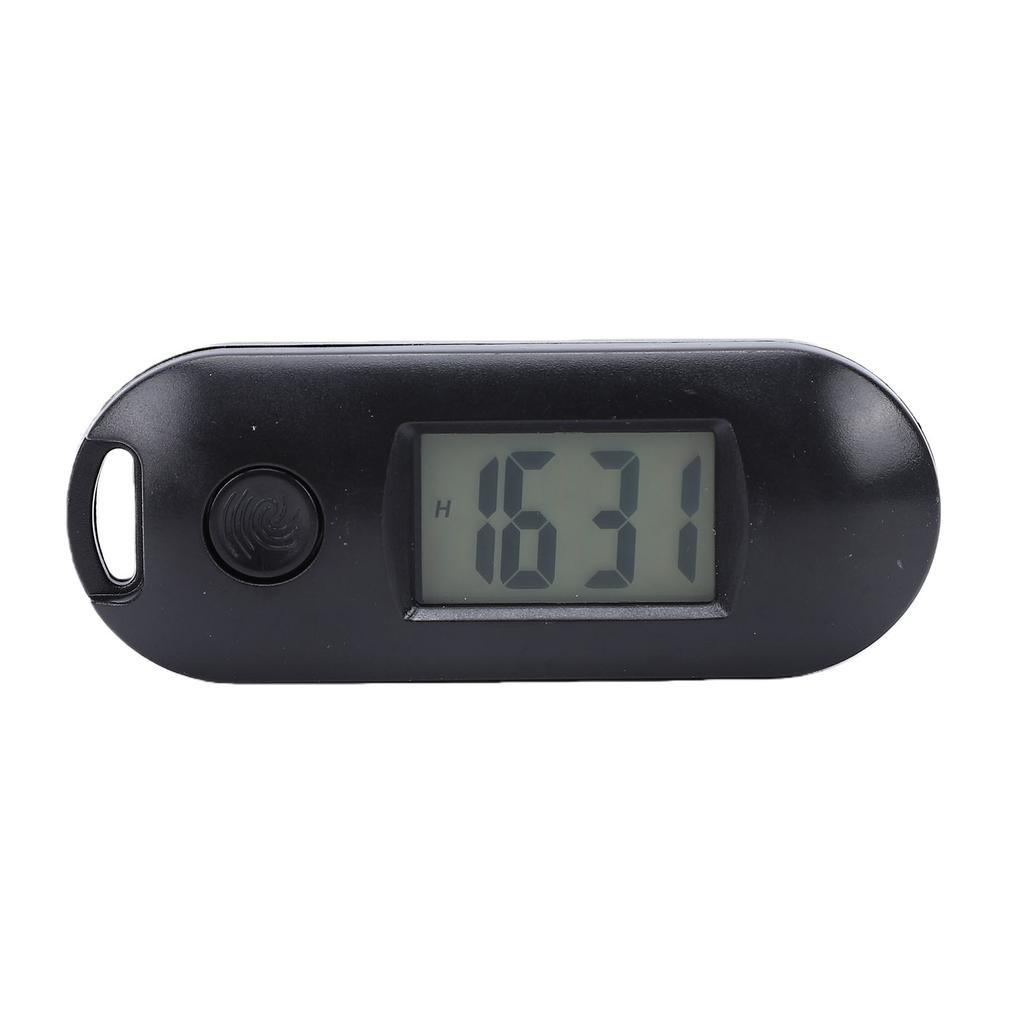 Keychain Pocket Watch Silent Digital Electronic Watch Luminous Backpack Keyring for Home Office Outdoor Use